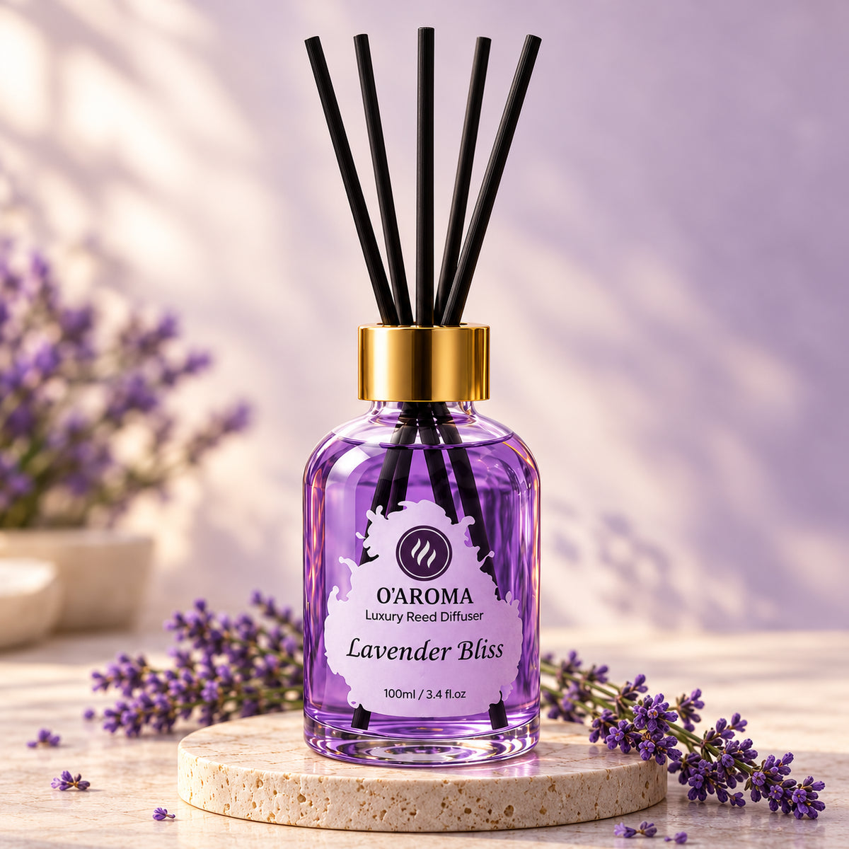 Lavender Bliss Reed Diffuser – 100ml