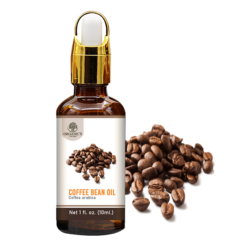 Coffee Bean Essential Oil Bottle – Energizing Aroma