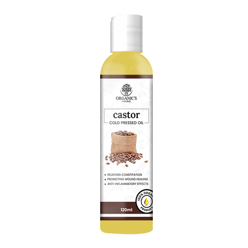 Edible Cold Pressed Castor Oil – Organic’s Living
