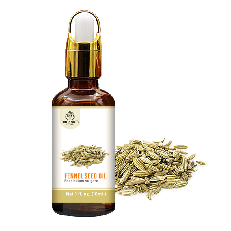 Fennel Seed Essential Oil Bottle – 100% Pure & Natural | Organic’s Living