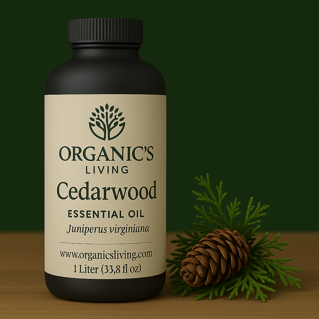 Pure Cedarwood Oil for Hair Care, Sleep & Aromatherapy