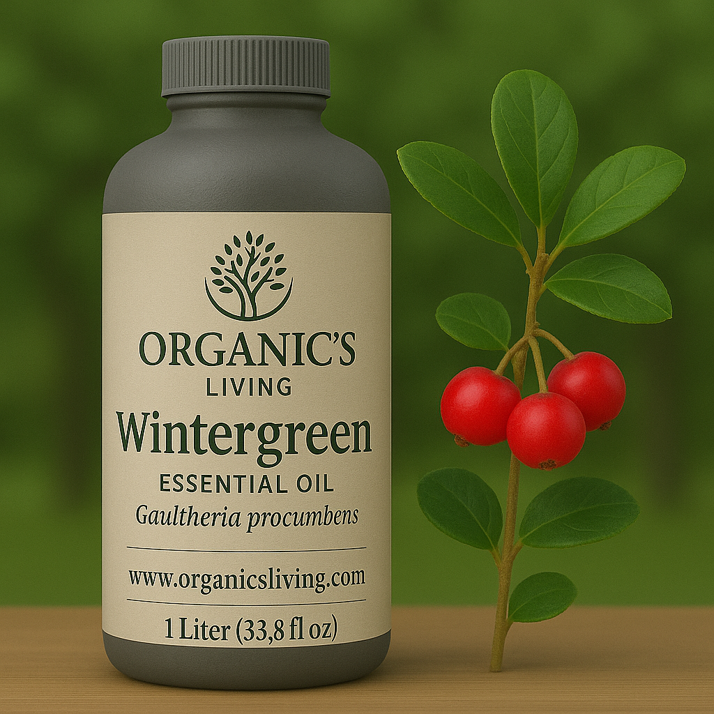Natural Wintergreen Essential Oil – Massage & Aromatherapy Use