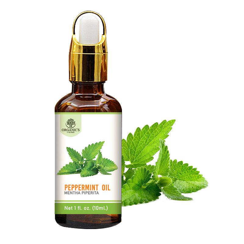 Peppermint Essential Oil – 100% Pure & Natural | Organic’s Living