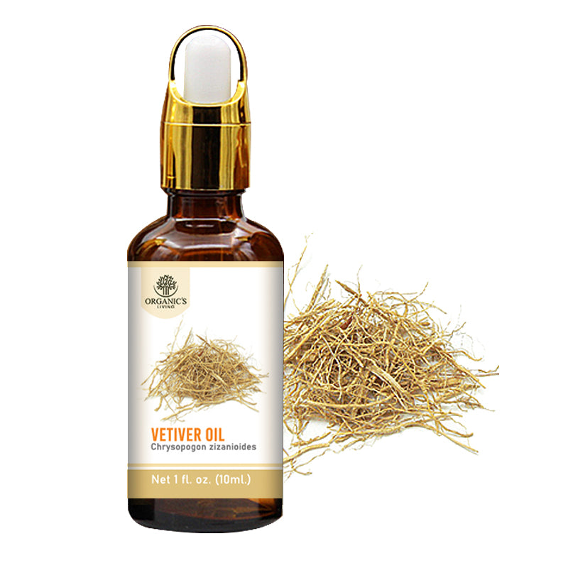 Pure Vetiver Oil for Sleep, Skin & Aromatherapy
